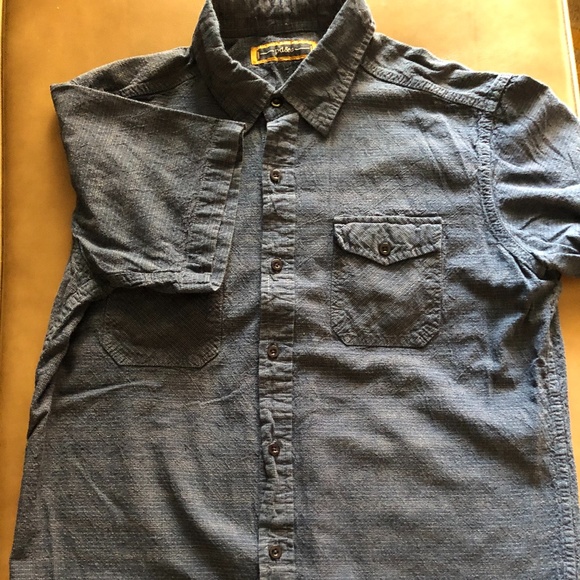 Paper, Denim and Cloth Short Sleeve Shirt - Picture 2 of 4